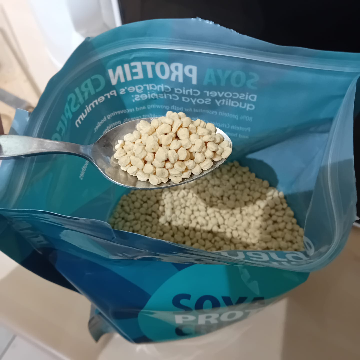 Customer photo review of Soya Protein Crispies