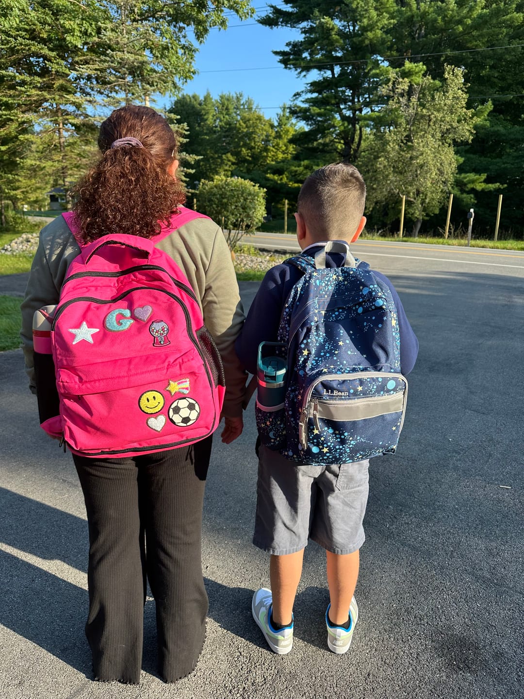 Customer photo review of Recycled Backpack