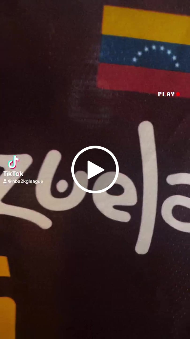 Customer video review of Venezuela Custom Basketball Jersey