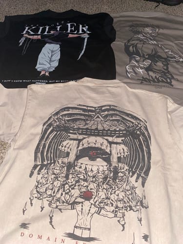 Customer photo review of TOJI OVERSIZED TEE