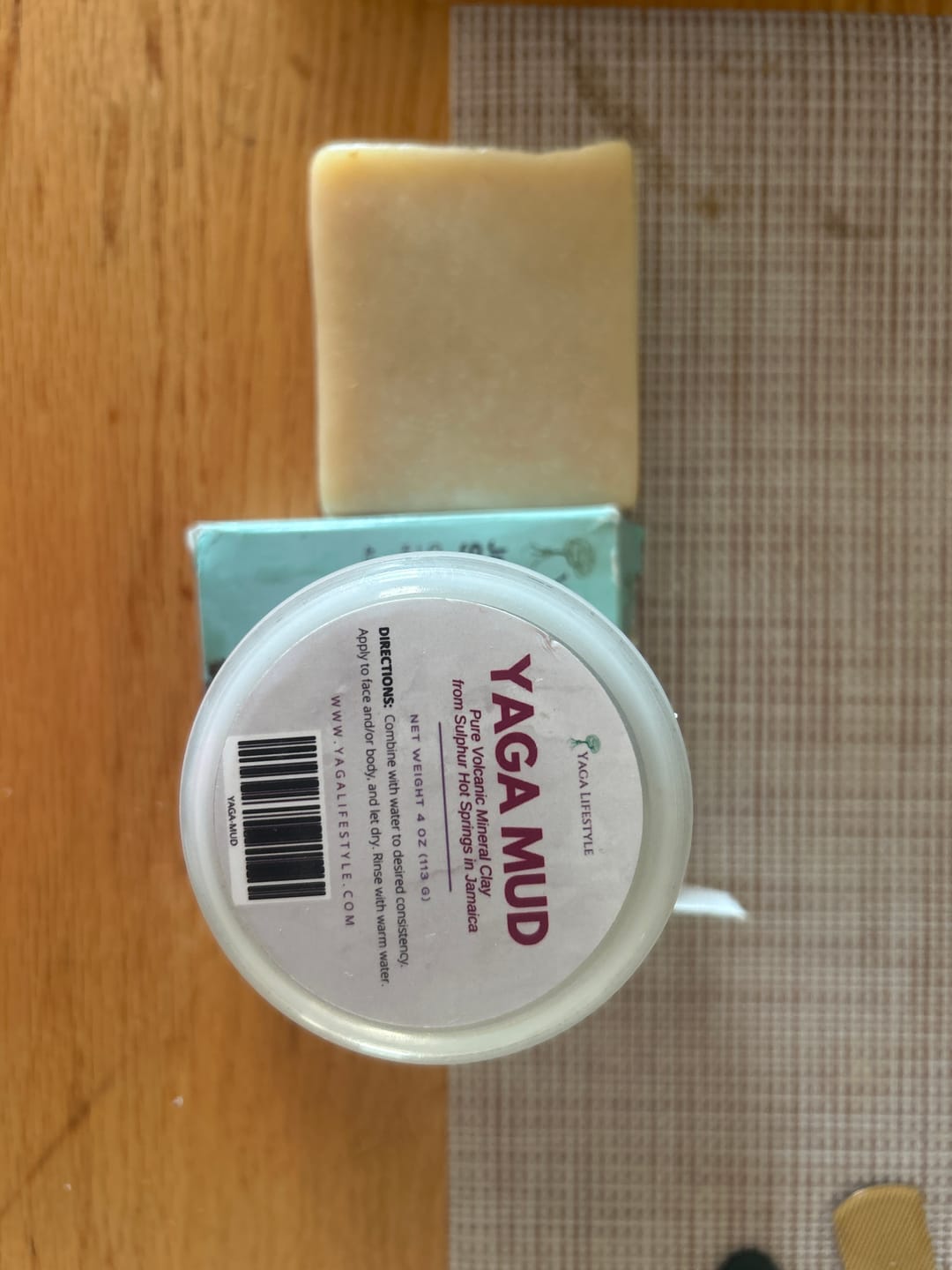 Customer photo review of Yaga Mud | Volcanic Mineral Clay Mask for Face and Body | 4 oz
