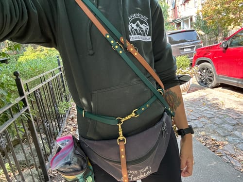 Customer photo review of Hands-Free Leash Adapter