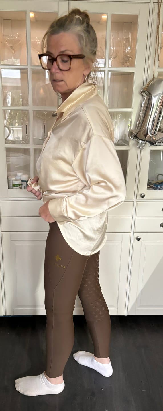 Customer photo review of Masego Riding Tights