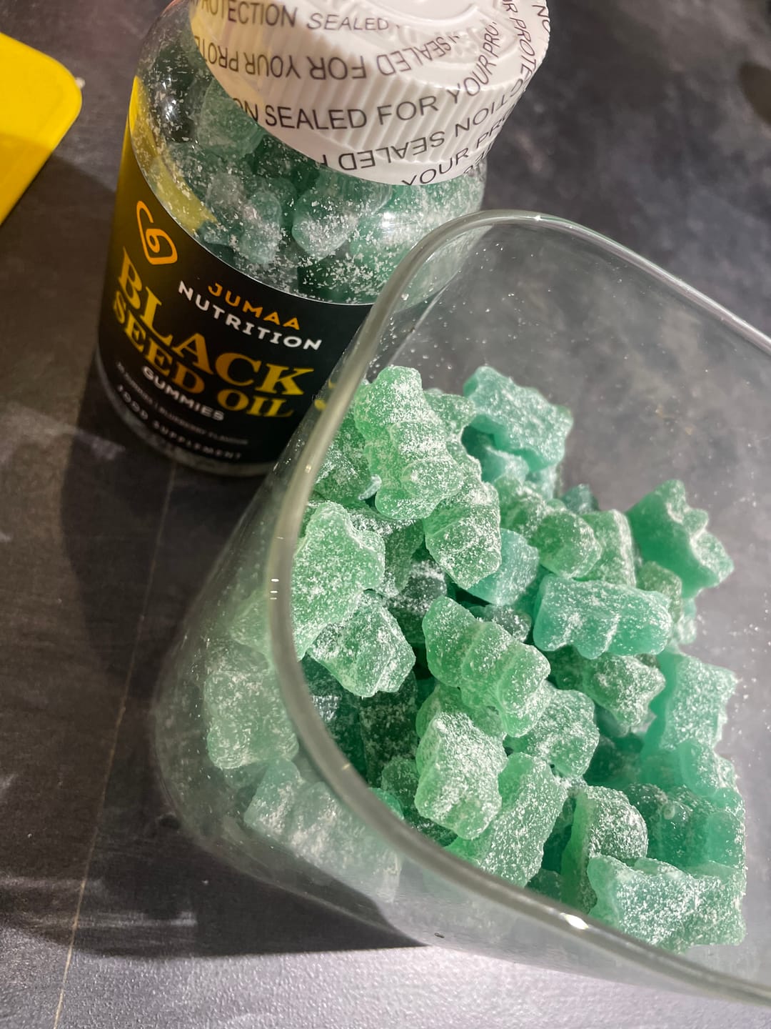 Customer photo review of Black Seed Oil Gummies