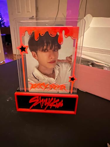 Customer photo review of Kpop PC Holders - BUY 2 GET 2 FREE!