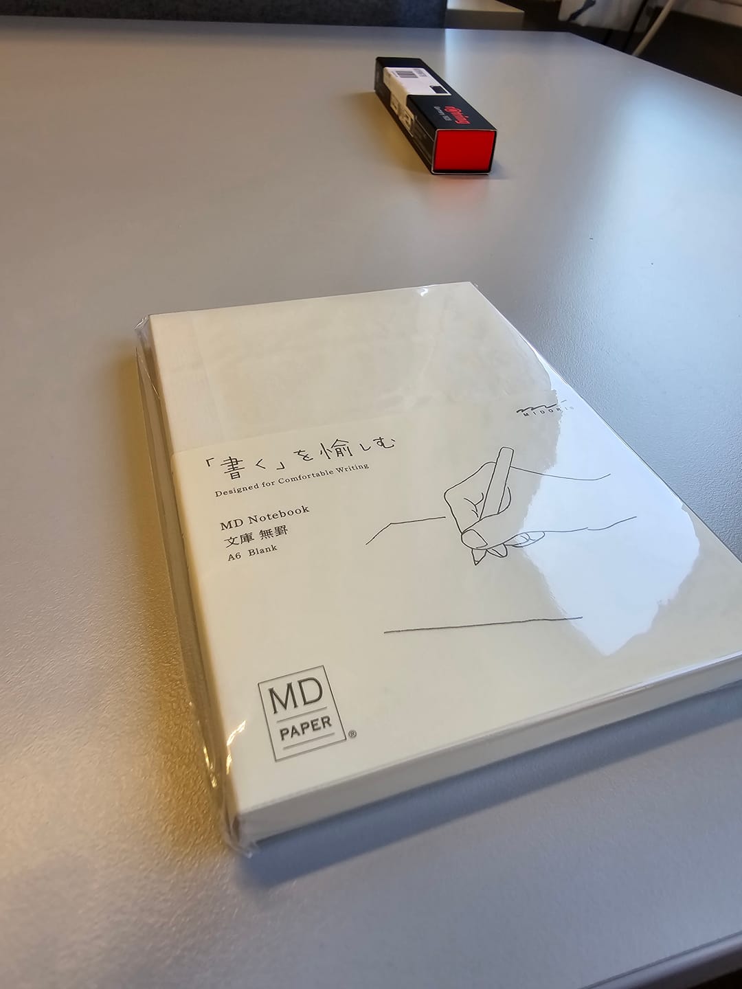 Customer photo review of Midori MD Notebook A6 Pocket