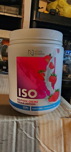 Customer photo review of Nova Pharma - Iso Edition Crème - 454g
