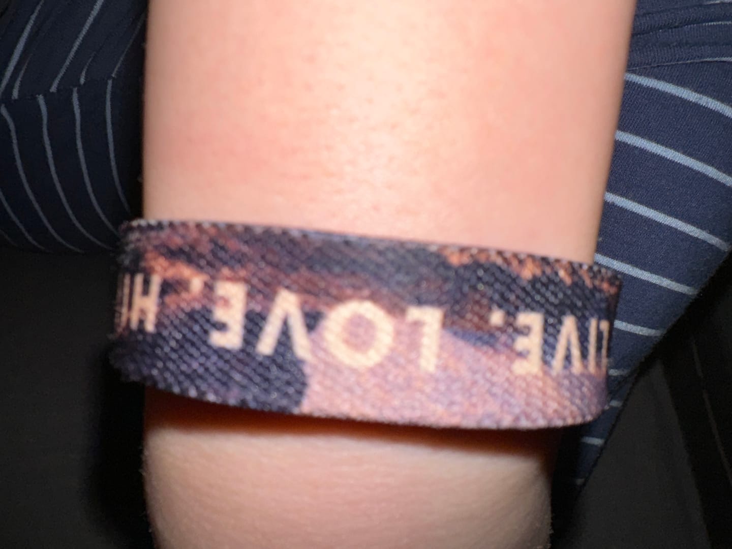 Customer photo review of Push Your Limits - Elastisches Armband