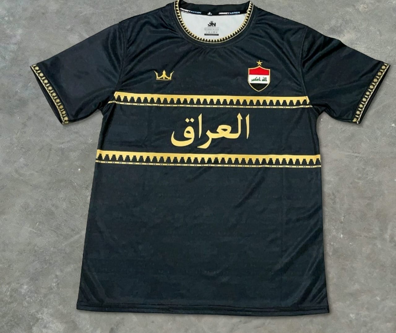 Customer photo review of Iraq Custom Football Jersey