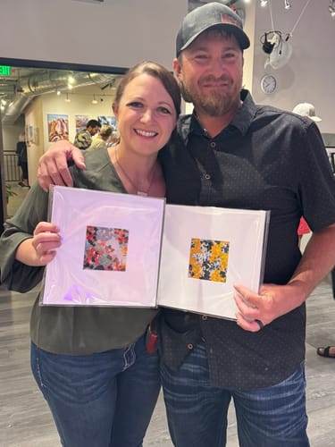 Customer photo review of 4x4 Matting Package Print