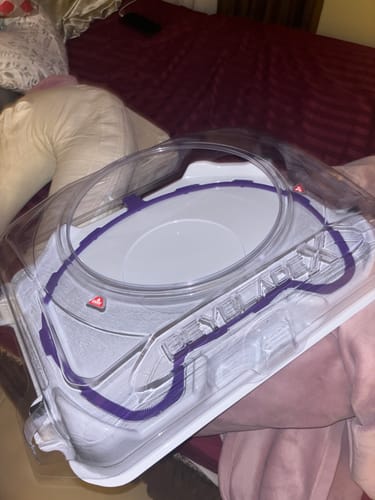 Customer photo review of Beyblade X BX-32 Wide 3-Player Extreme Stadium