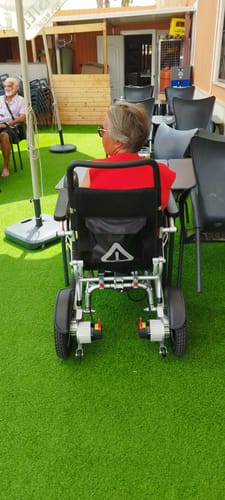 Customer photo review of Silla de Ruedas Eléctrica Pagable  Modelo TOLEDO iva Reducido.