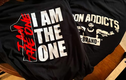 Customer photo review of I Am The One Tee Shirt