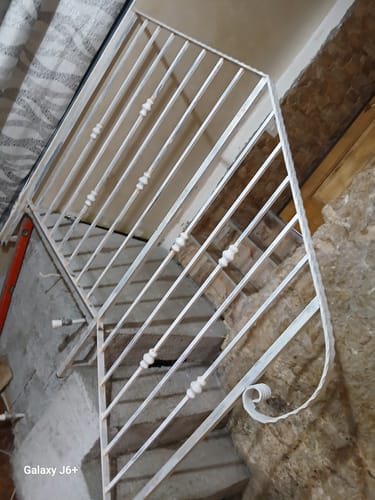 Customer photo review of Corrimano in ferro battuto a fiori 40x8 art. 12.087.23