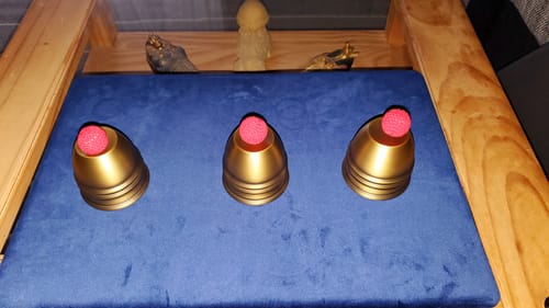 Customer photo review of Artistic Combo Cups and Balls Set by TCC