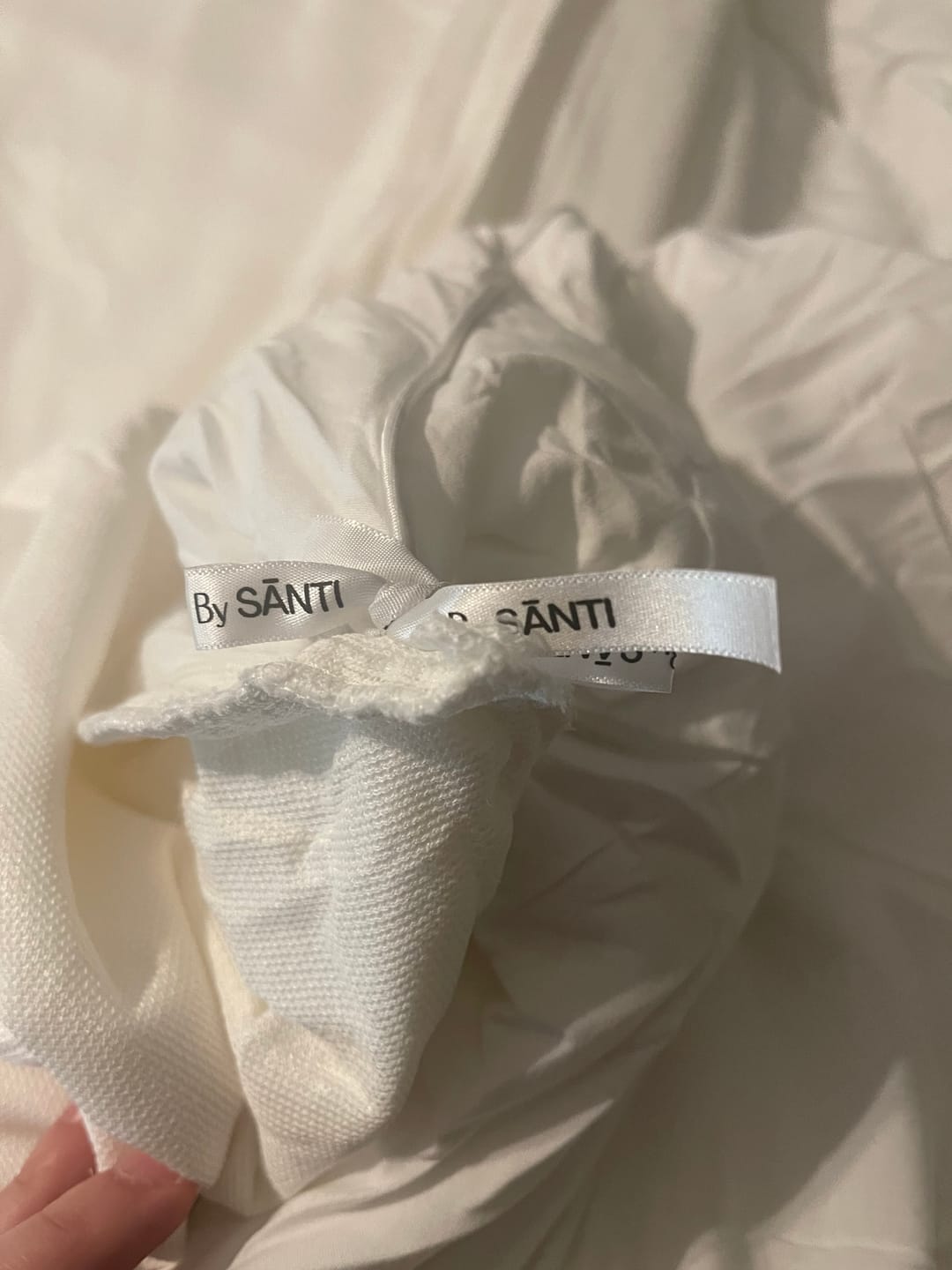 Customer photo review of CYRA Long Velvet Bedding Set