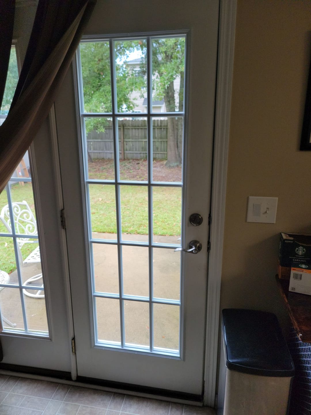 Customer photo review of Clear 15 Lite Glass and Frame Kit (Full Lite)