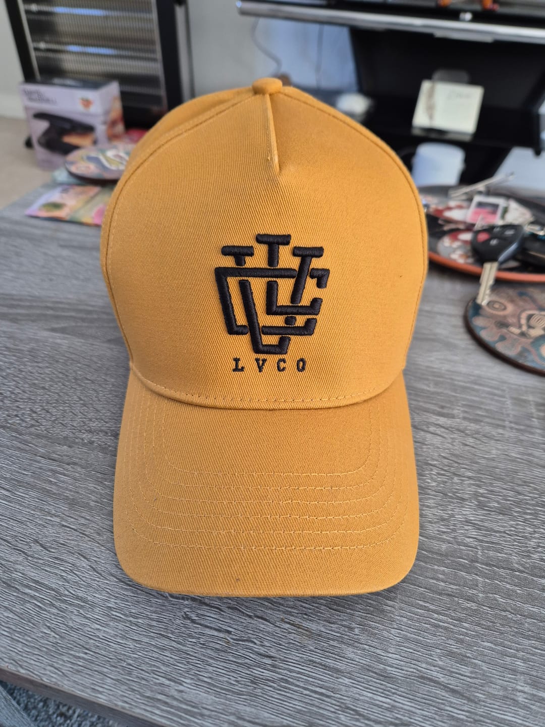Customer photo review of LVCO "Vegas Gold" A-Frame Snapback