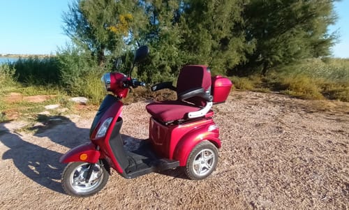 Customer photo review of Scooter eléctrico para Mayores y Discapacidad MB15 Litio iva Reducido al 4% con Discapacidad