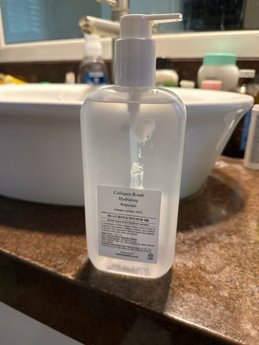 Customer photo review of Bad Skin™ Korean Collagen Bomb Hydrating Ampoule