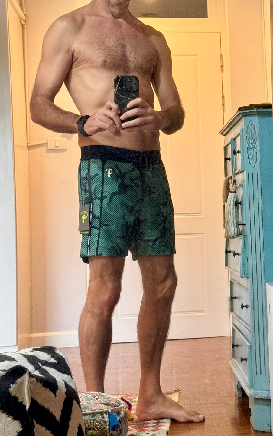Customer photo review of Striped Green Camo - 5"