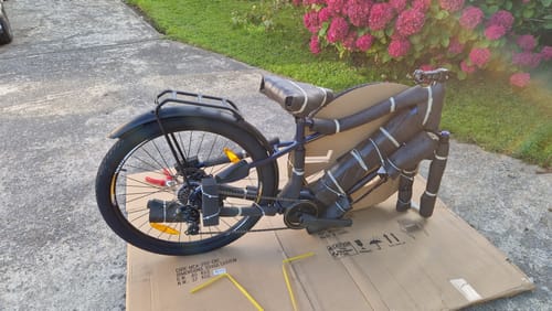 Customer photo review of Electric Trekking Bike C1
