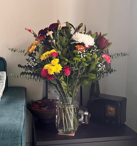 Customer photo review of A Riot of Colours