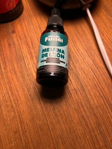 Customer photo review of Extracto Melena de León - Gotas Ultra Concentrado