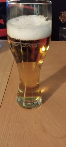 Kundenbewertung mit Foto zu Leonardo Weizenglas mit Gravur - Geschenk für Männer