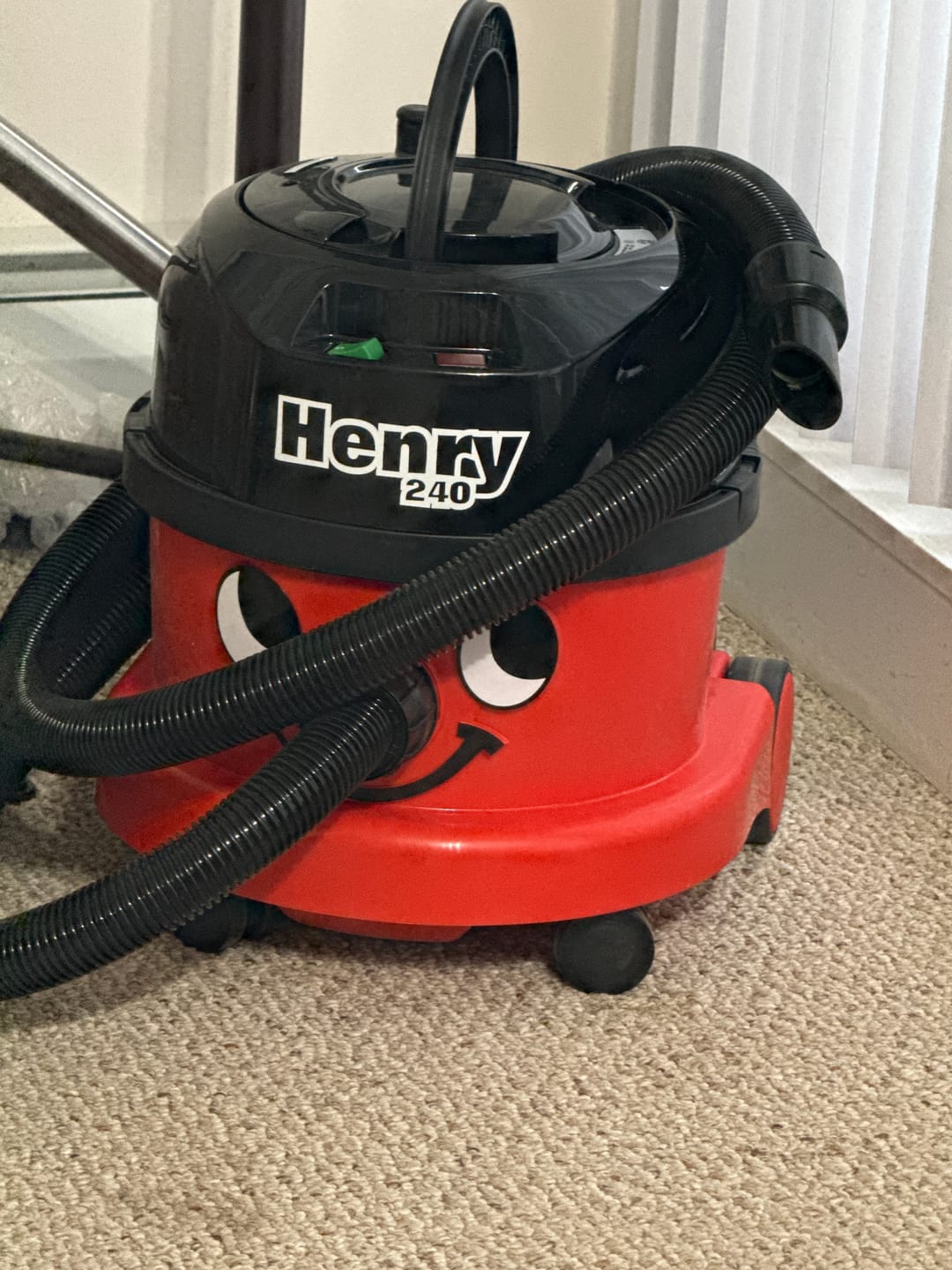 Customer photo review of Numatic Henry PPR240 Commercial Vacuum Cleaner