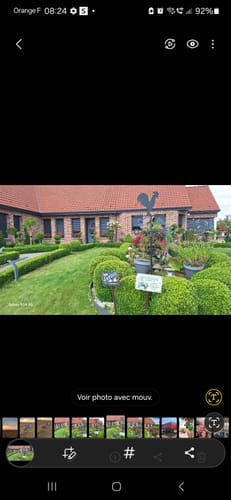 Customer photo review of Mon jardin - Outdoor-Pancarte de porte