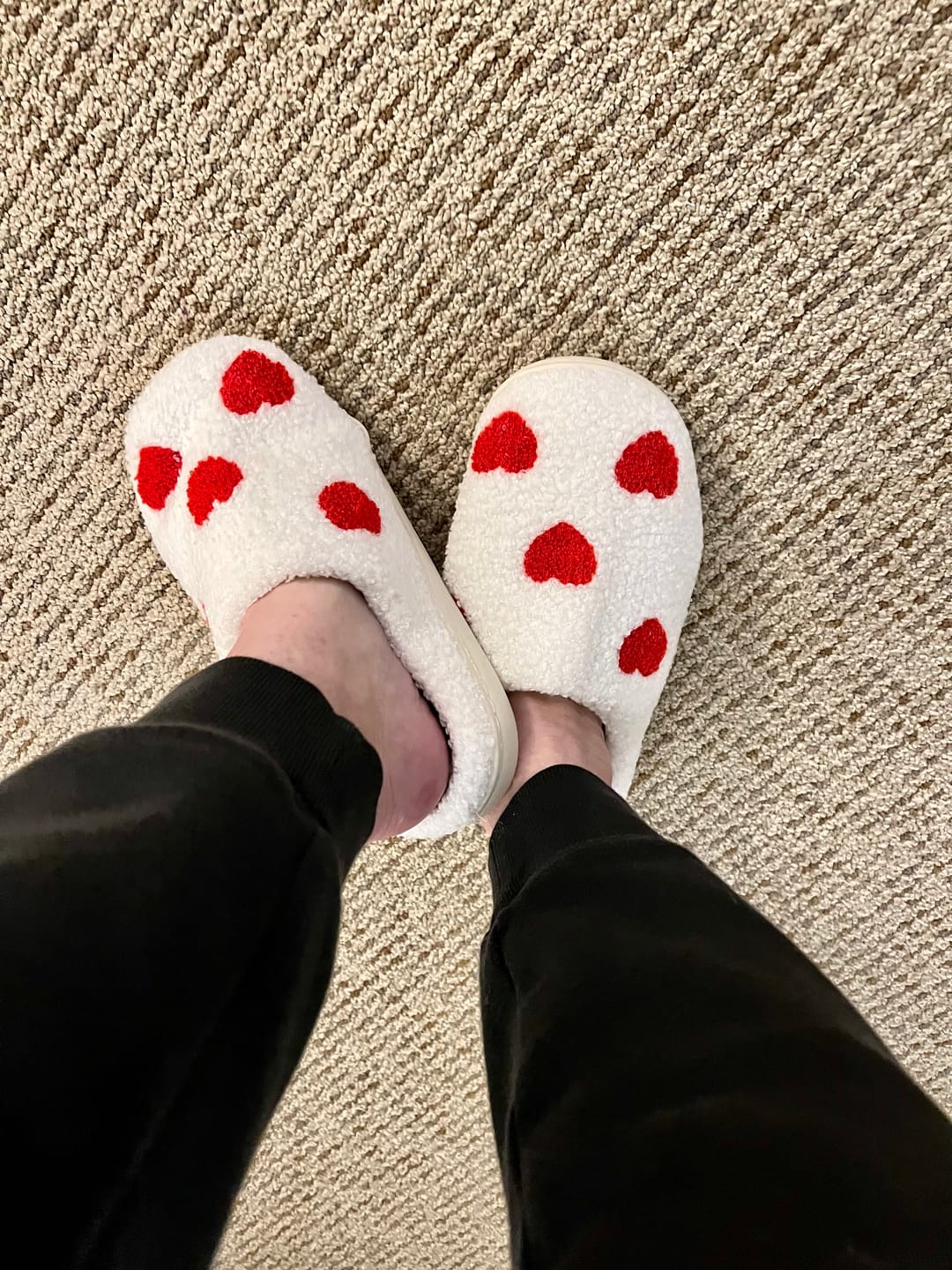 Customer photo review of Lover's Plush Slippers