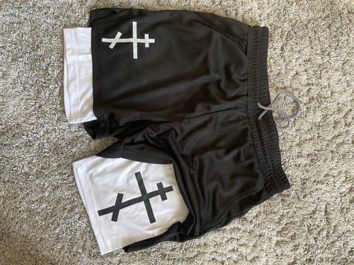 Customer photo review of Orthodox Cross Gym Shorts