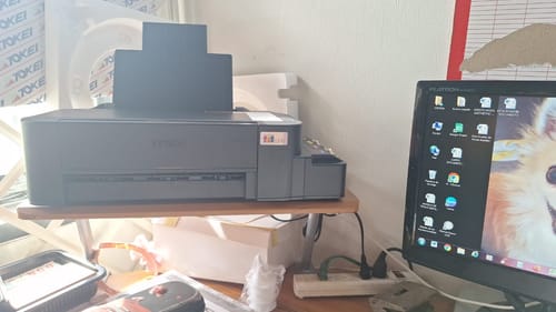 Customer photo review of Impresora Tinta Continua Epson Ecotank L121