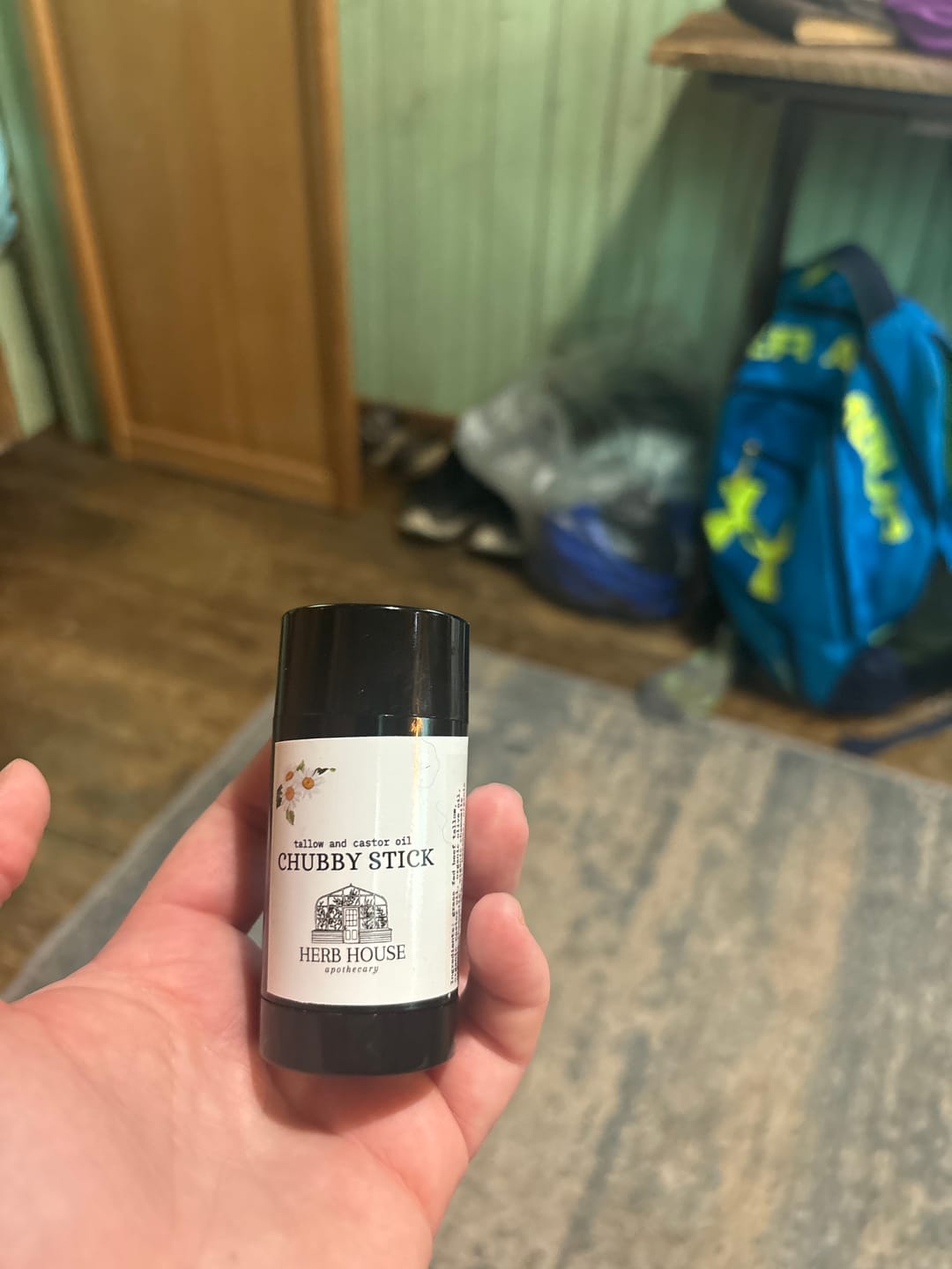 Customer photo review of Tallow and Castor Oil Chubby Stick