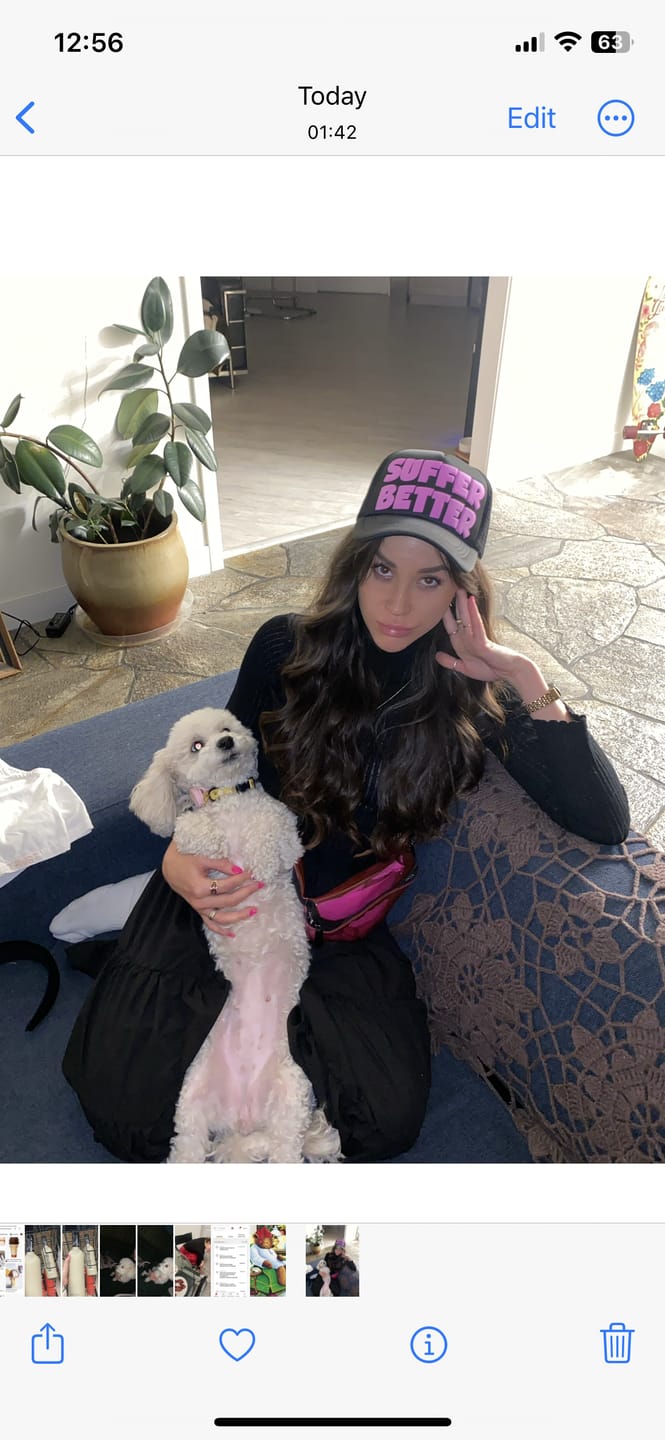 Customer photo review of SUFFER BETTER HAT