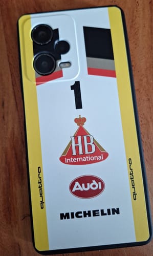 Customer photo review of Audi Quattro S1 E2 Gruppe B Livery - Individuelle Handyhülle für Xiaomi