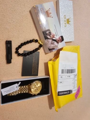 Customer photo review of ELEGANCE® 6688 Lunar Luxe Mechanical Luxury Moon Phase Men's Watches Stainless Steel Watch For Men Multifunctional Automatic Watch