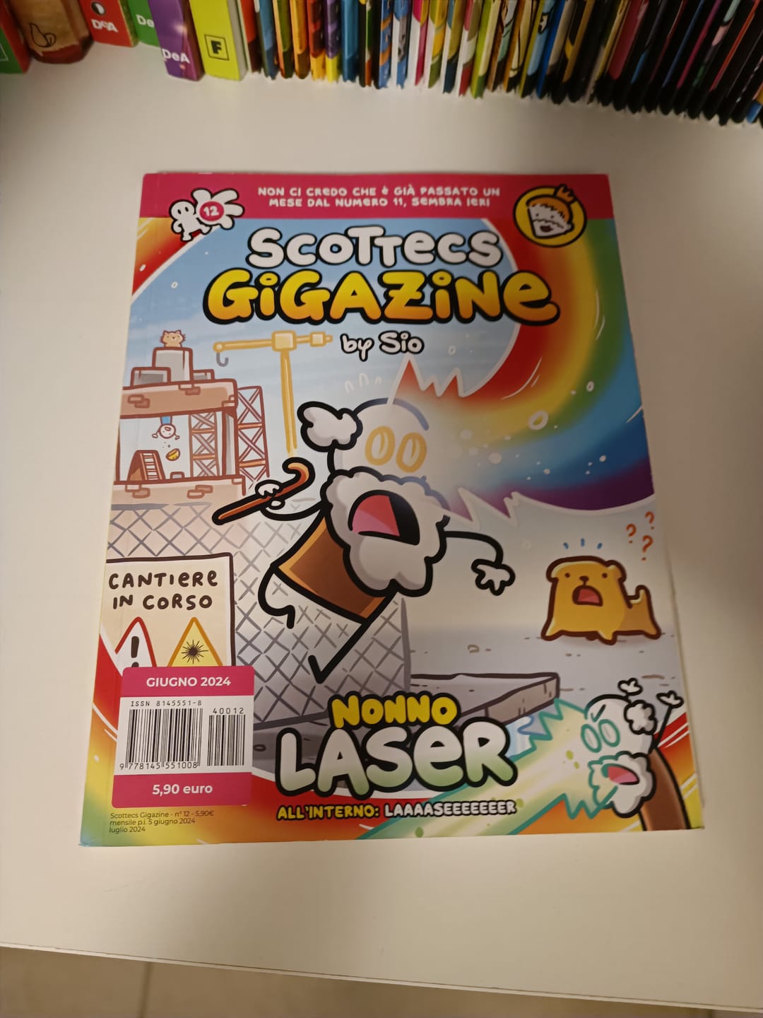 Customer photo review of Scottecs Gigazine 12 - Nonno Laser
