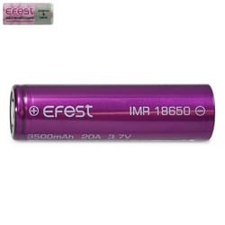 Customer photo review of Efest 18650 3500mAh Battery