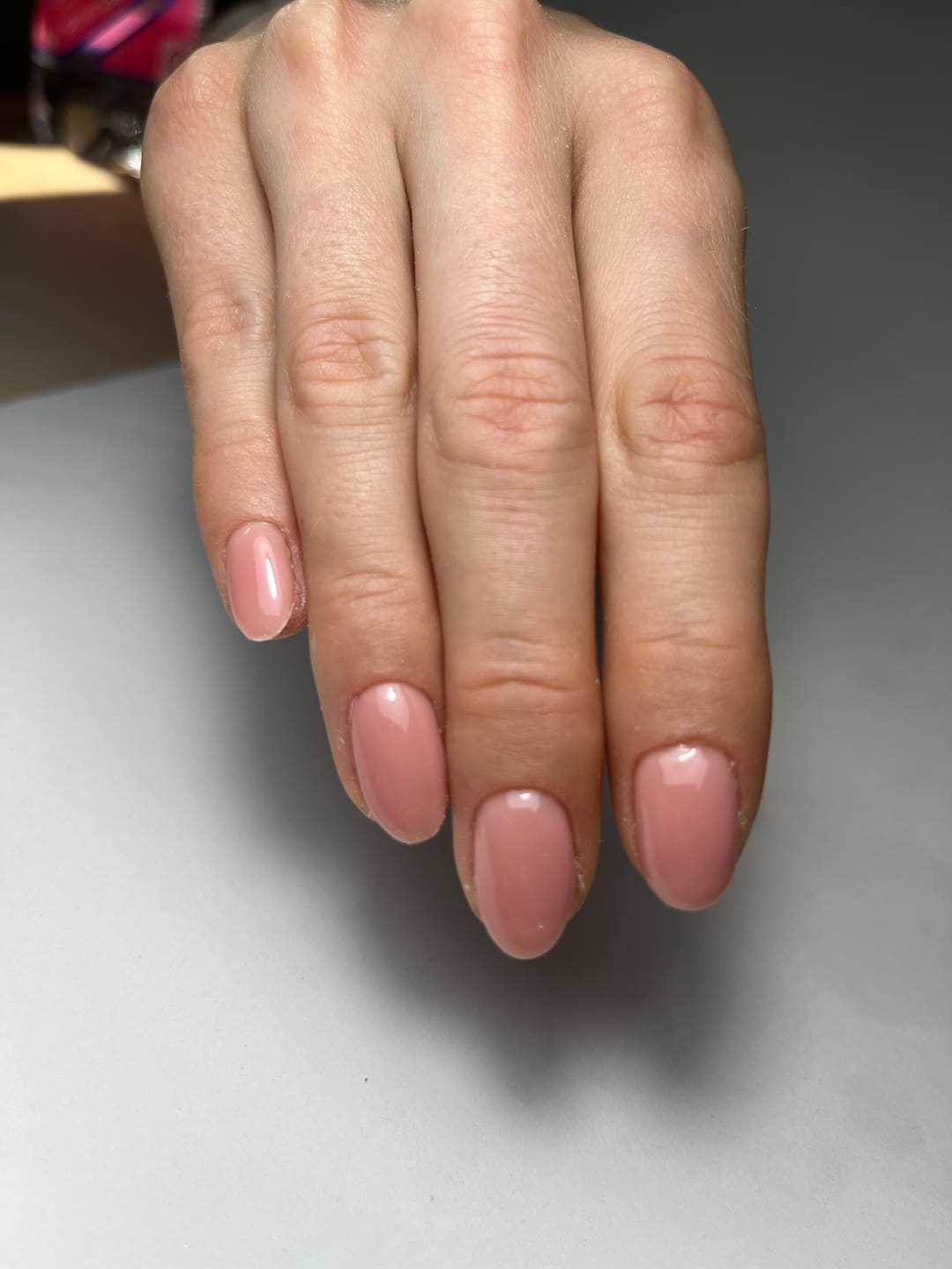 Customer photo review of Didier Lab "Smart Fiber Base" üvegszálas alapozó zselé, Nude, 10ml