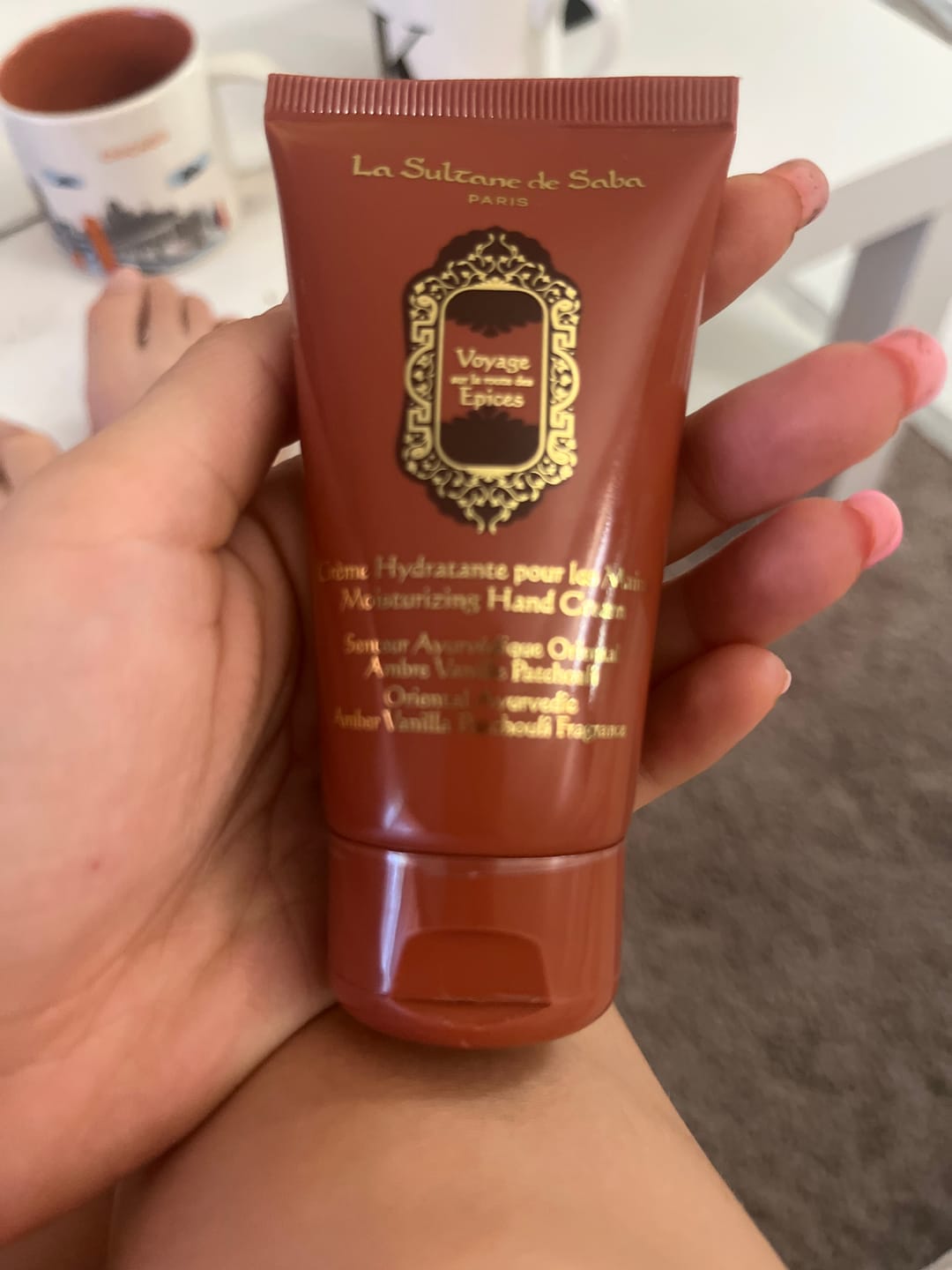 Customer photo review of Shower Cream -  Ayurvedic Treatment - Amber Vanilla Patchouli Journey To The Spices Route