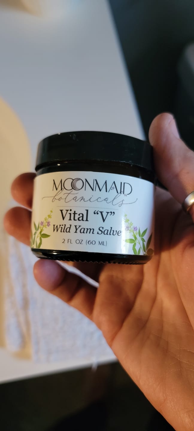 Customer photo review of Vital "V" Wild Yam Salve
