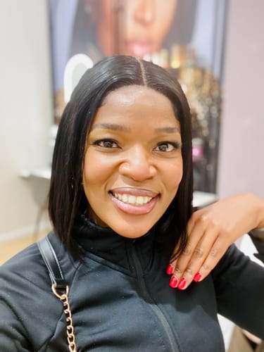 Customer photo review of 2 for 1 Wig Special - Gigi 12" & Olivia 8"