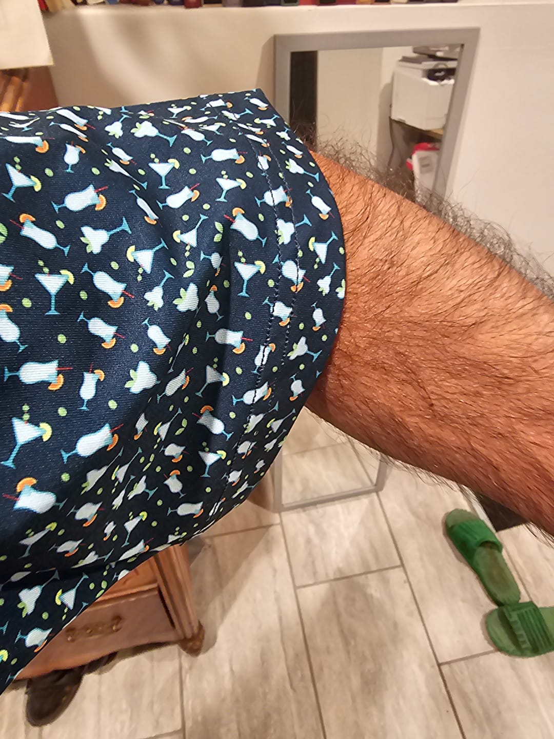 Customer photo review of Cocktail Hour Men's Polo