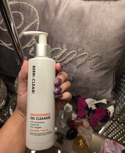 Customer photo review of Berri-Clear Brightening Gel Cleanser