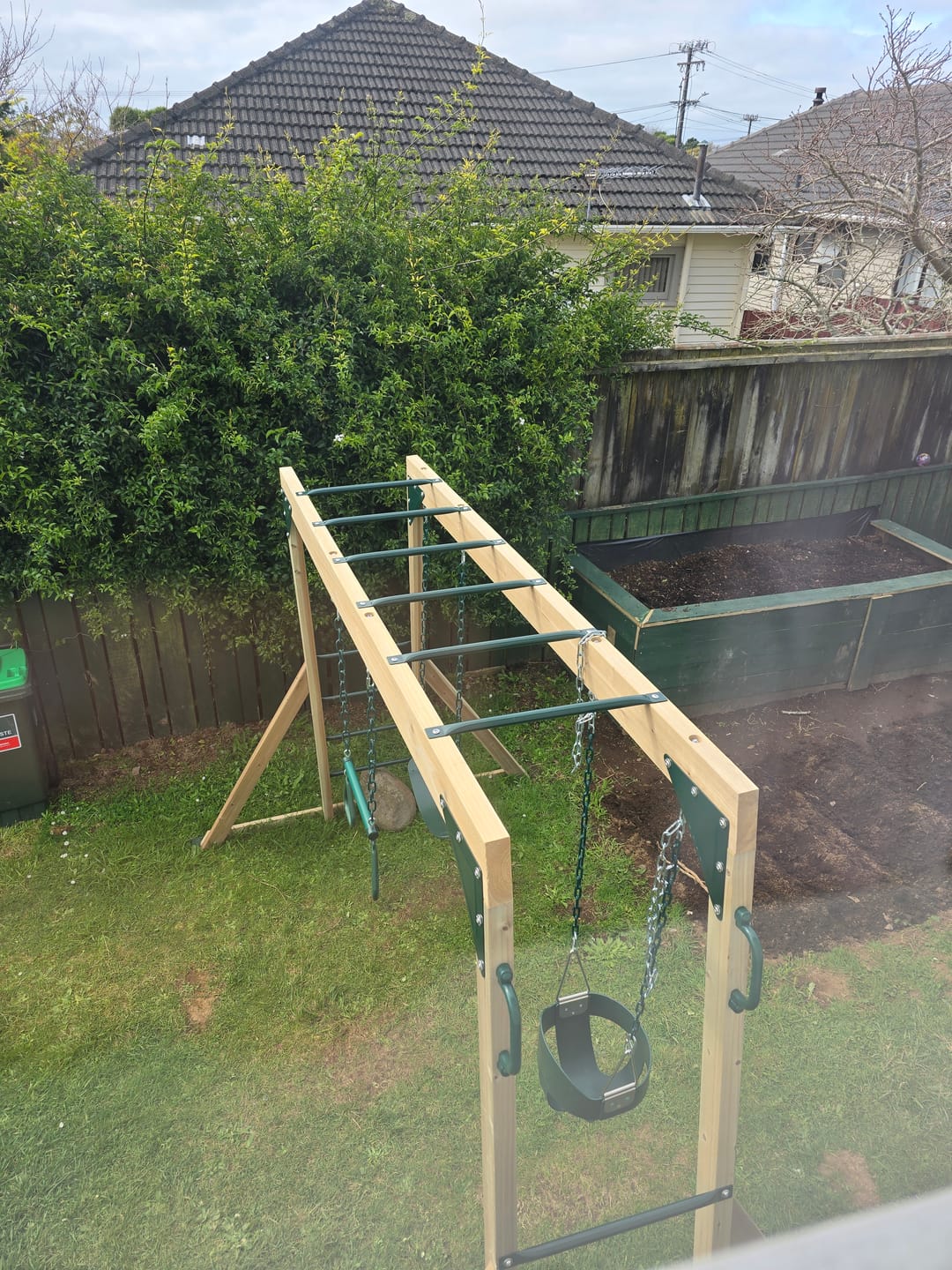 Customer photo review of Birdie Bucket Swing Seat