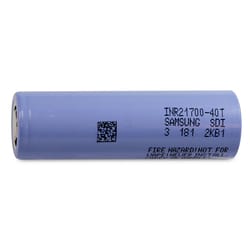 Customer photo review of Samsung 40T 21700 4000mAh 35A Battery