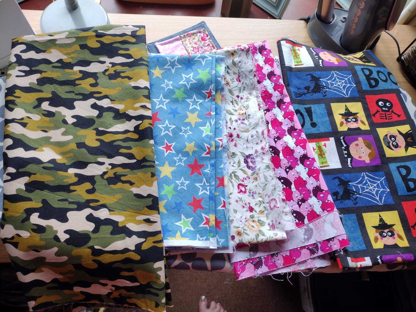 Customer photo review of Printed Cotton Remnants