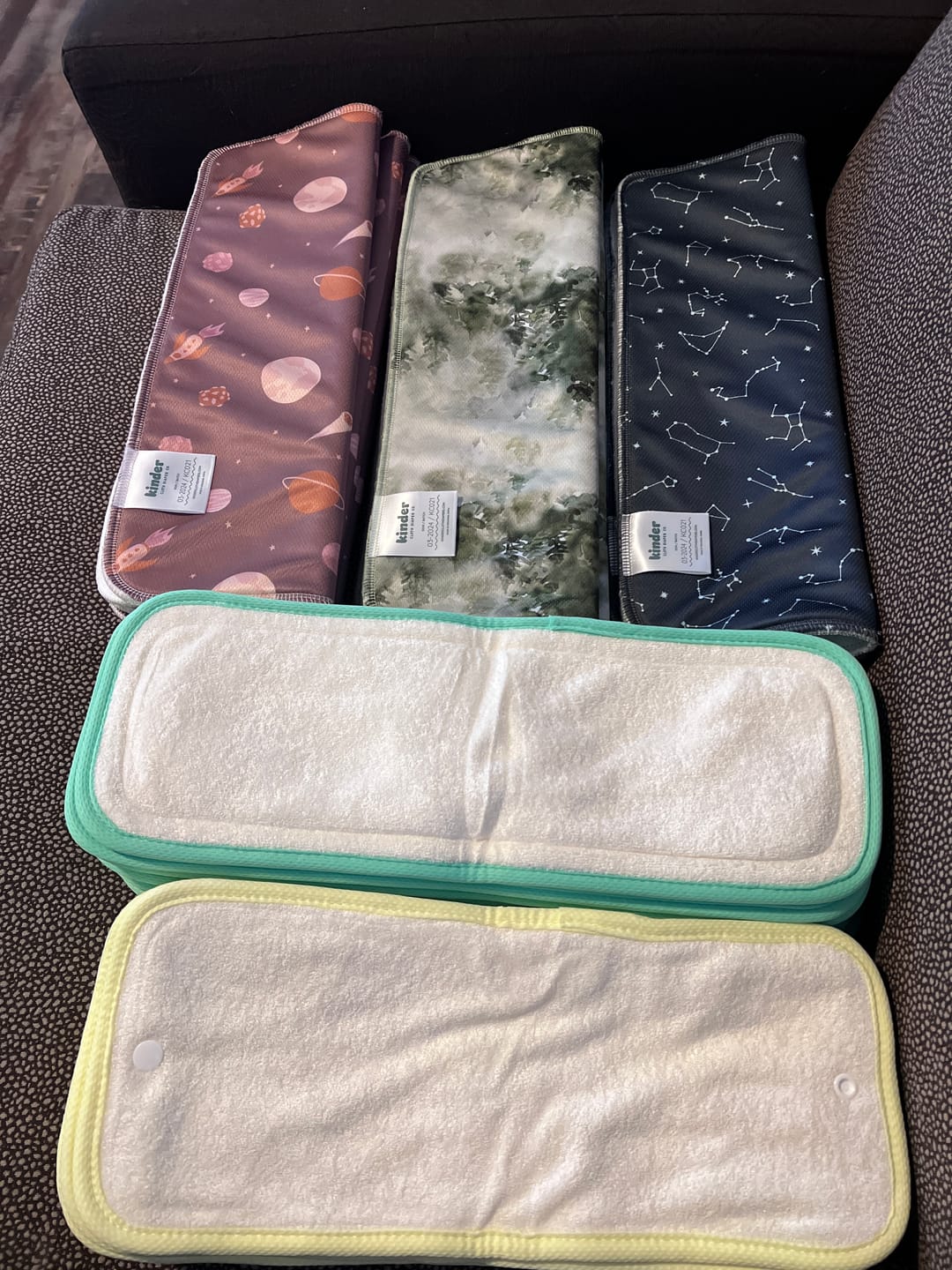 Customer photo review of 6-Layer Bamboo Hemp Cotton Insert